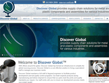 Tablet Screenshot of discoverglobal.com